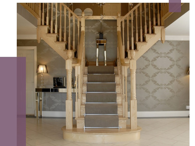 Монтаж деревянных лестниц в Колпине от 7685 руб. 