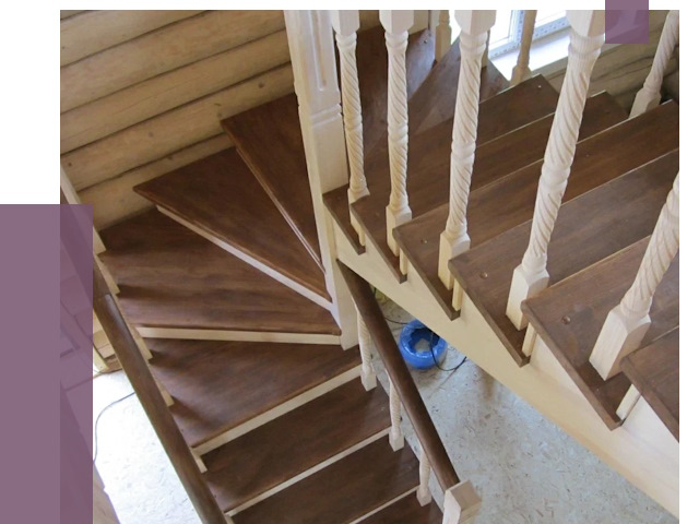 Реставрация деревянных лестниц в Колпине от 4332 руб.