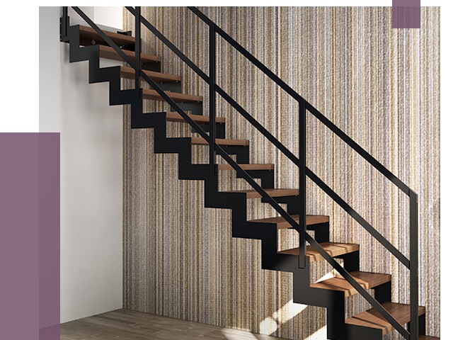 Изготовление металлических лестниц в Колпине от 48996 руб. | ПРОЛЁТ-Клп