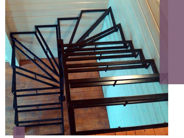 Изготовление металлических лестниц любой сложности в Колпине