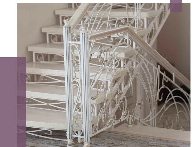 Изготовление кованых лестниц на заказ в Колпине от 87678 руб. | ПРОЛЁТ-Клп