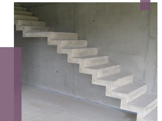 Бетонные лестницы в Колпине от 19083 руб. под ключ | ПРОЛЁТ-Клп