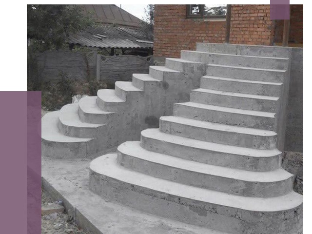 Монтаж бетонных лестниц в Колпине от 4332 руб. 