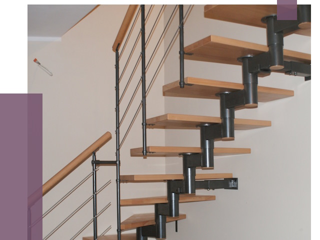 Изготовление модульных лестниц в Колпине от 11604 руб. 