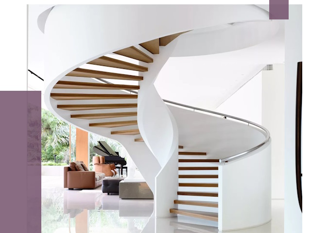 Винтовые лестницы в Колпине под ключ от 48996 руб. | ПРОЛЁТ-Клп