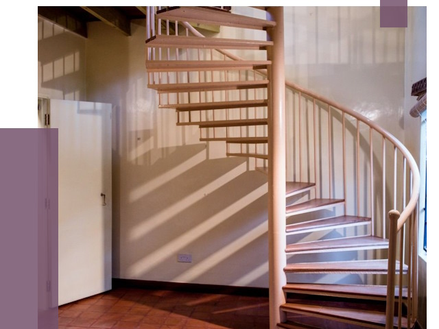 Изготовление винтовых лестниц на заказ в Колпине от 76847 руб. | ПРОЛЁТ-Клп