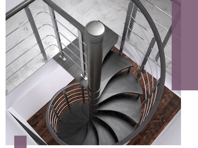 Демонтаж винтовых лестниц в Колпине — быстро и безопасно