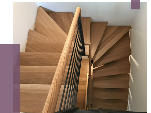 П-образные лестницы в Колпине под ключ от 48996 руб. | ПРОЛЁТ-Клп