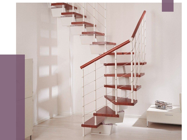 Изготовление лестниц на больцах в Колпине от 9799 руб. | ПРОЛЁТ-Клп