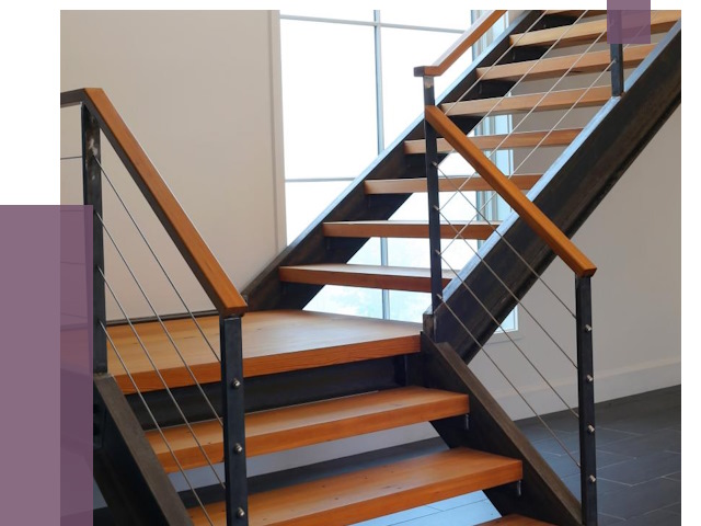 Изготовление лестниц на металлокаркасе в Колпине от 19083 руб. | ПРОЛЁТ-Клп