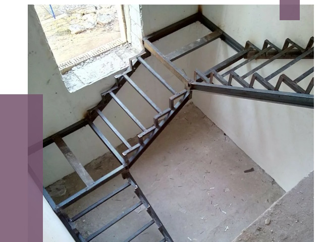 Монтаж лестниц на металлокаркасе в Колпине от 12894 руб. — ПРОЛЁТ-Клп