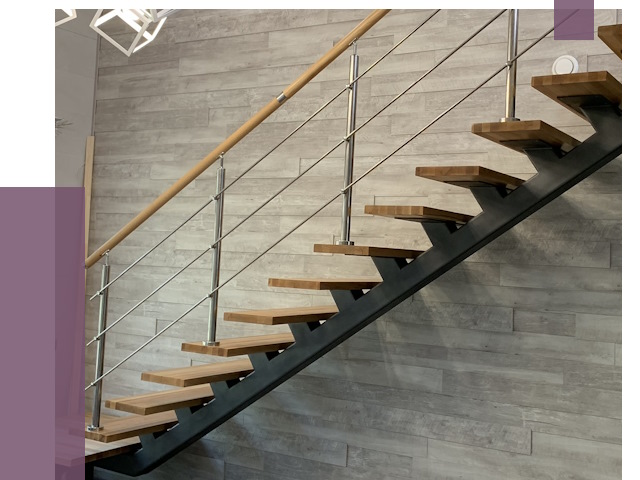 Изготовление лестниц на монокосоуре в Колпине от 76847 руб. 