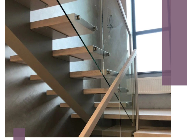 Изготовление лестниц на монокосоуре в Колпине с монтажом и гарантией