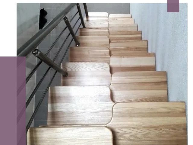 Лестницы гусиный шаг в Колпине от 13152 руб. под ключ | ПРОЛЁТ-Клп