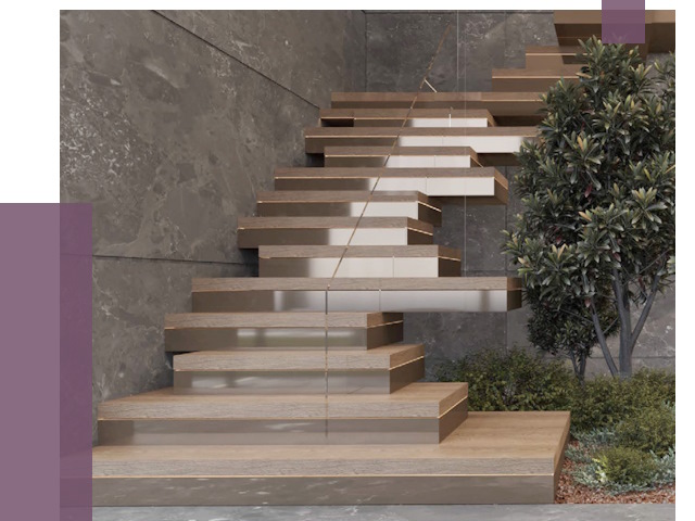 Современные лестницы в Колпине от 13925 руб. | ПРОЛЁТ-Клп