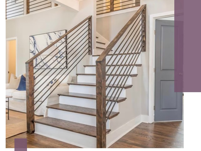 Лестницы для коттеджа под ключ в Колпине — изготовление и монтаж