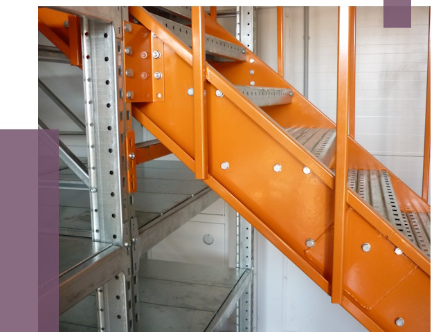 Лестницы для склада в Колпине от 77363 руб. — решения | ПРОЛЁТ-Клп