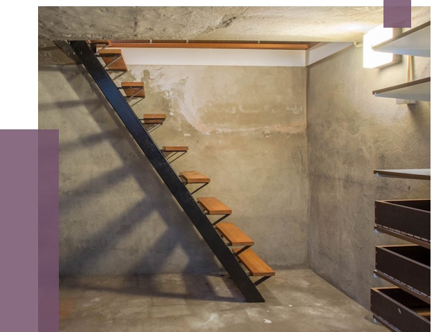 Лестницы в подвал в Колпине от 13255 руб. — монтаж | ПРОЛЁТ-Клп