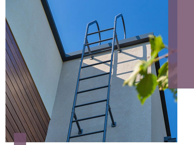 Лестницы на крышу в Колпине — изготовление, монтаж, демонтаж