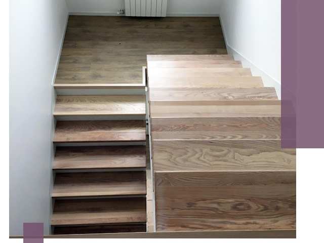 Тонировка лестниц в Колпине: качественно и долговечно