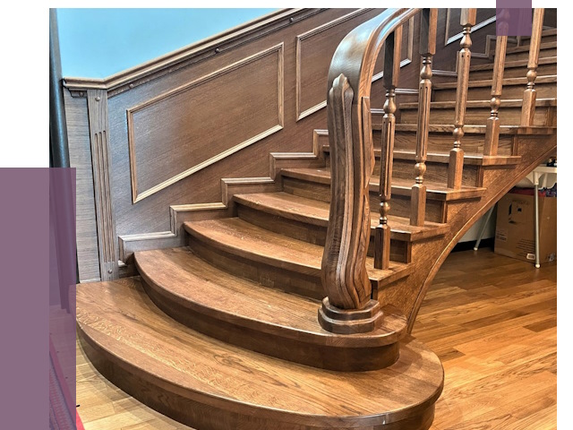 Дубовые лестницы под ключ в Колпине от 177934 руб. — ПРОЛЁТ-Клп