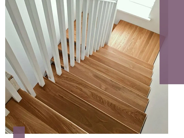 Лестницы из бука в Колпине: изготовление, монтаж и демонтаж