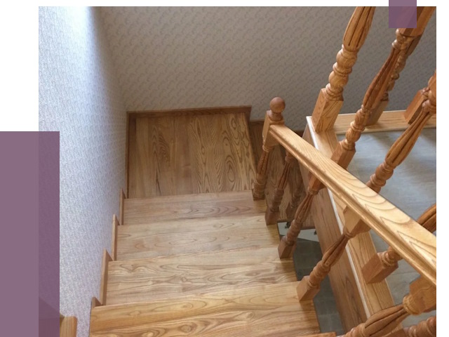 Сосновые лестницы в Колпине под ключ от 8149 руб.  | ПРОЛЁТ-Клп