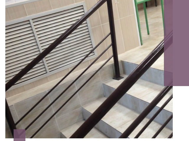 Изготовление перил из металла под ключ в Колпине