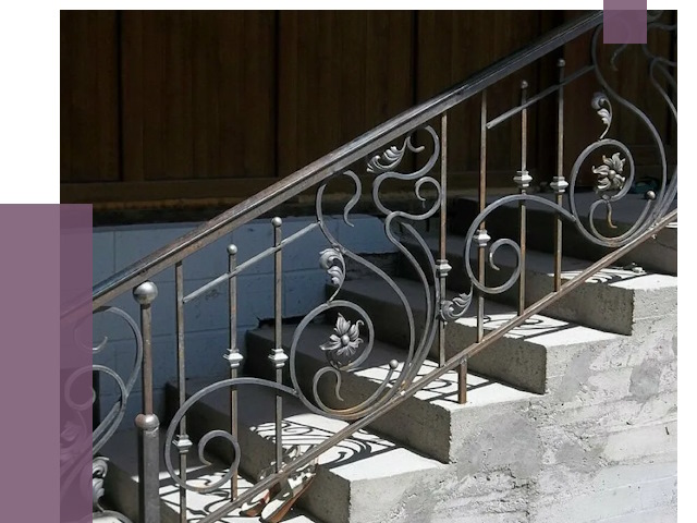 Кованые перила в Колпине от 8768 руб. под ключ — качество от ПРОЛЁТ-Клп