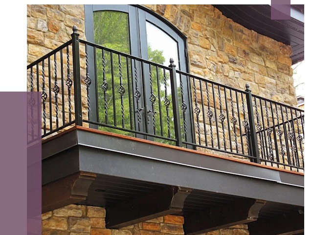 Балконные ограждения в Колпине от 8097 руб. — купить | ПРОЛЁТ-Клп