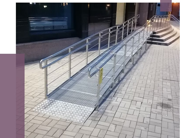 Ремонт пандусов в Колпине — восстановление от 8768 руб.