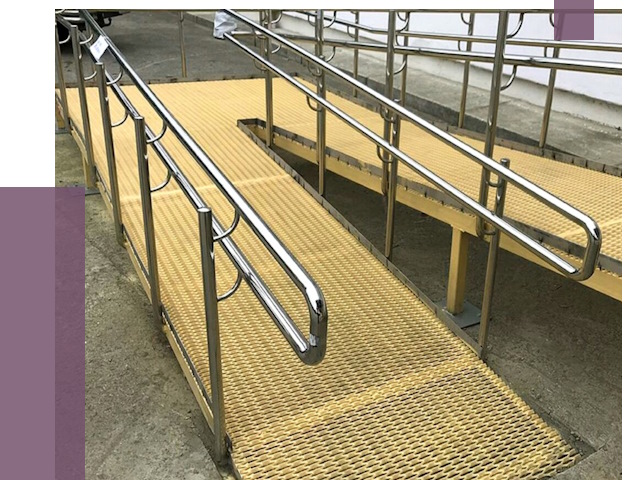 Пандусы для инвалидов в Колпине под ключ от 18051 руб. — ПРОЛЁТ-Клп