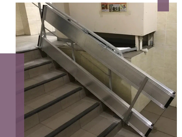 Откидные пандусы в Колпине от 6705 руб. — купить | ПРОЛЁТ-Клп