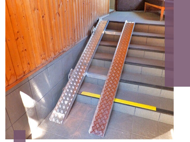 Складные пандусы под заказ и монтаж в Колпине