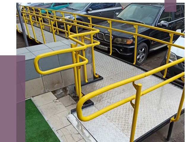 Стационарные пандусы в Колпине от 12378 руб. | ПРОЛЁТ-Клп