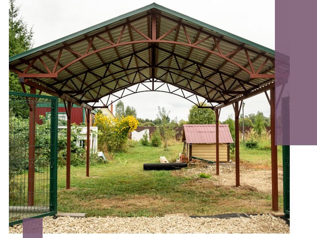 Демонтаж навесов в Колпине — быстро и аккуратно