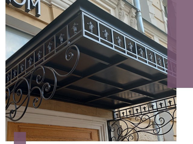 Ремонт козырьков и навесов в Колпине — быстро и качественно