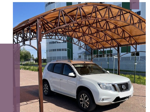 Недорогие навесы в Колпине от 43323 руб. | ПРОЛЁТ-Клп