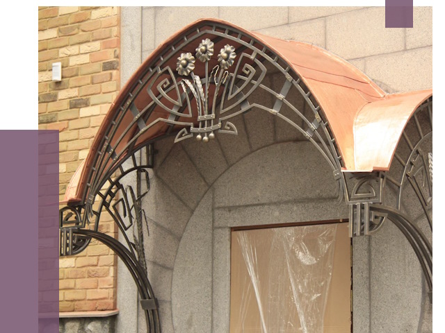 Арочные козырьки в Колпине от 14699 руб. 