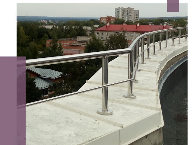 Парапеты и ограждения кровли в Колпине от 5003 руб.