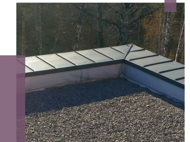 Металлические парапеты в Колпине от 4332 руб. под ключ | ПРОЛЁТ-Клп