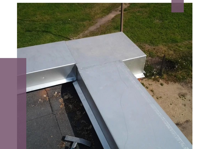 Оцинкованные парапеты в Колпине от 8097 руб.  | ПРОЛЁТ-Клп