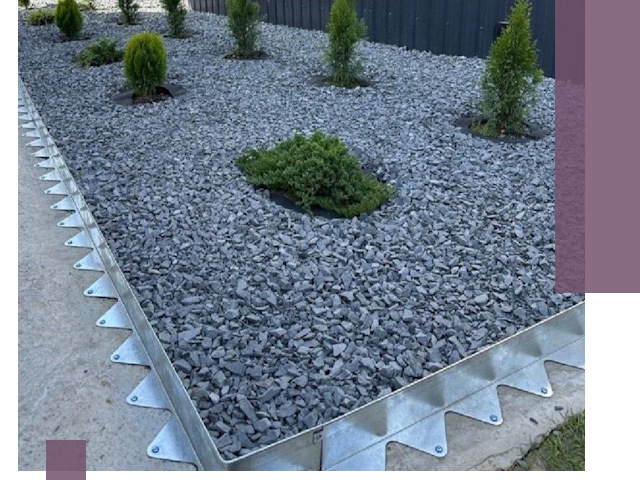 Оцинкованные металлические бордюры под заказ в Колпине