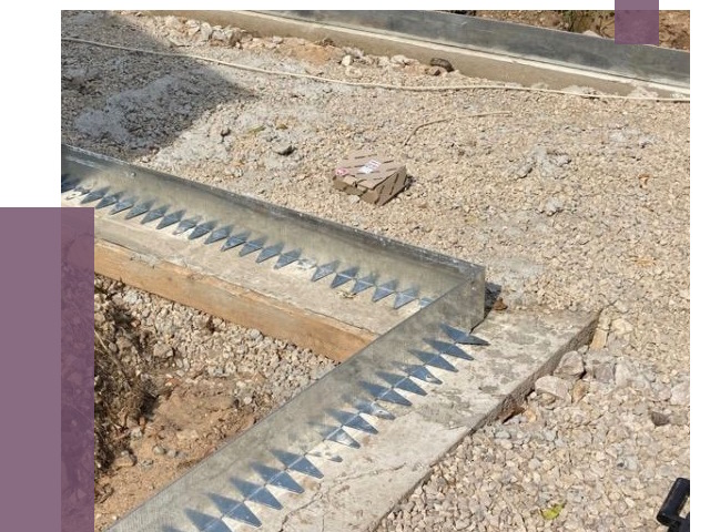 Нержавеющие бордюры в Колпине от 4848 руб. под ключ | ПРОЛЁТ-Клп