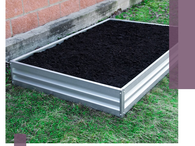 Металлические бордюры для грядок в Колпине: прочность и аккуратность