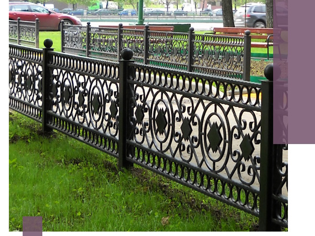 Секционные газонные ограждения под ключ в Колпине