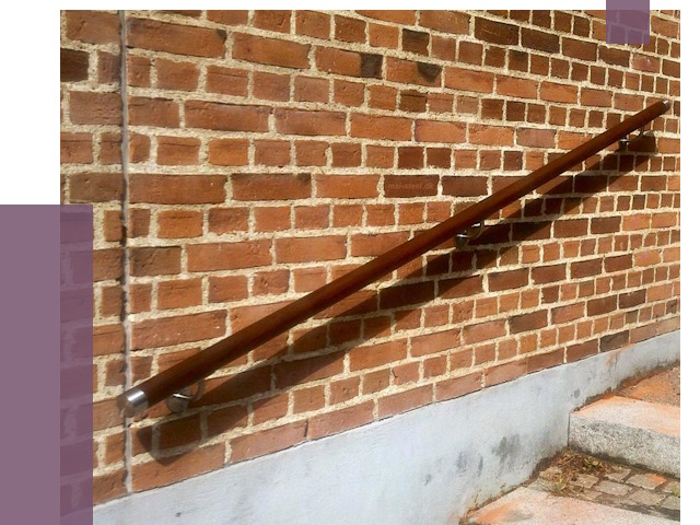 Изготовление пристенных поручней в Колпине от 4487 руб. — ПРОЛЁТ-Клп