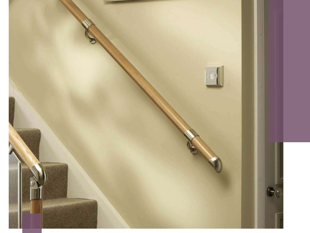 Монтаж пристенных поручней профессионально в Колпине