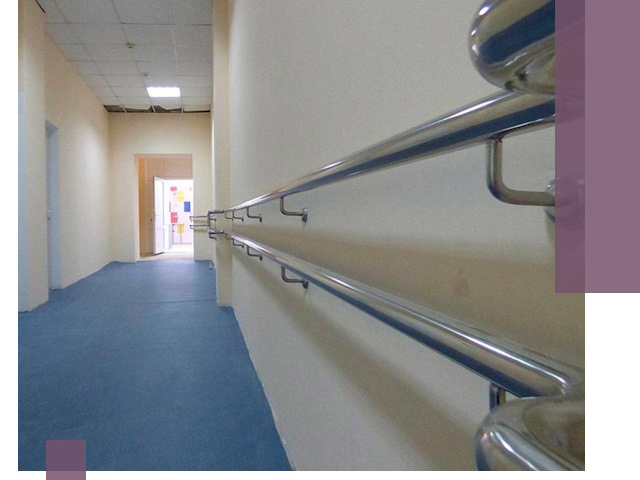 Поручни для инвалидов в Колпине: изготовление и монтаж