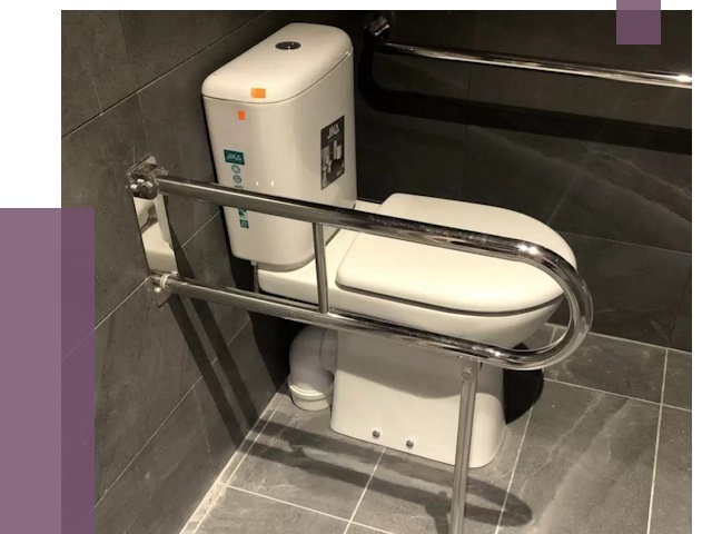 Поручни для санузлов в Колпине от 4332 руб.  | ПРОЛЁТ-Клп